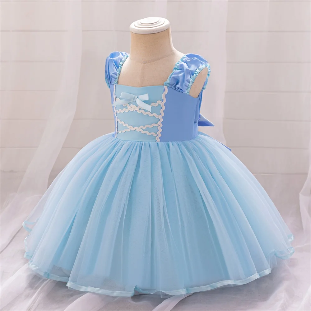 Alice Rapunzel Dornröschen Mädchen Partykleid Schneewittchen Mascha Bär Anna Dienstmädchen Kostüm Lolita Geburtstag Hochzeit Prinzessin Kleider – Detail 36