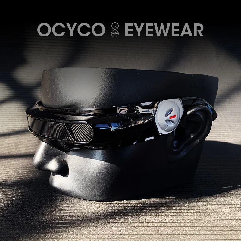 

TR90 Rectangle X-men Laser Cyclops Cosplay Polarized Sunglasses For Men Women Memory Material Shield