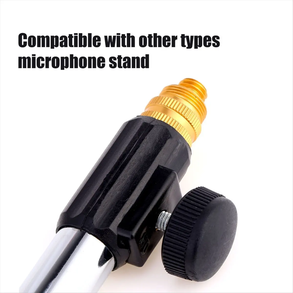 A64I Professional Stage Microphone Pedestal Feet Stand Adjustable Desk Holder Speech Live Microphone Fixing Frame