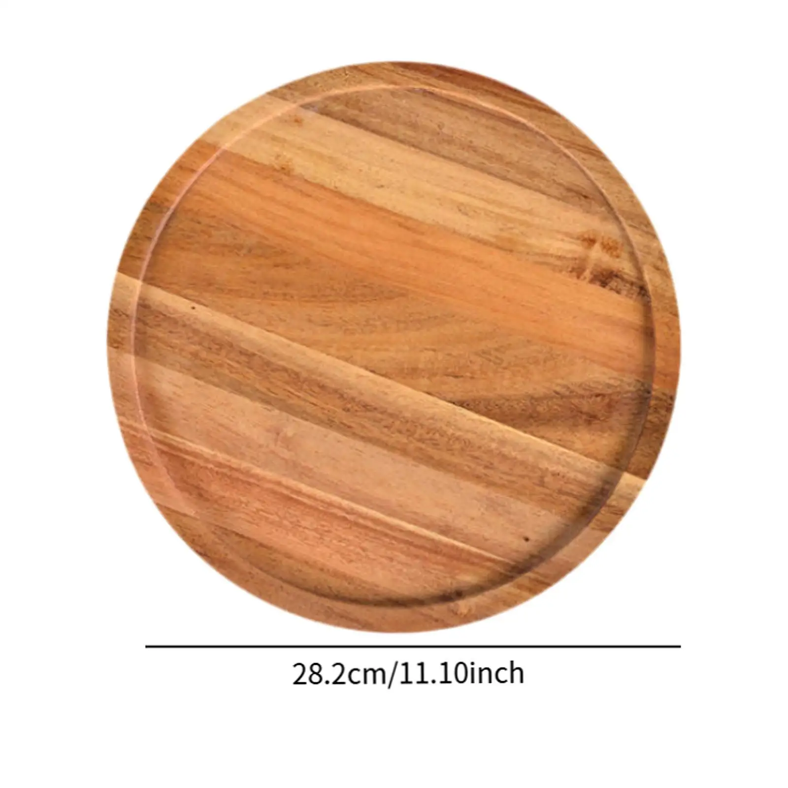 Vassoio da portata in legno Vassoio decorativo Vassoio decorativo Vassoio in legno Organizzatore Antipasto Tavola per alimenti per camera da letto Mangiare cibo