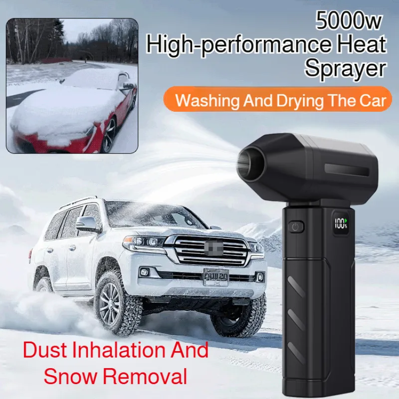 

Портативный мощный вентилятор без горячего воздуха, автомобильный пылеудаляющий USB-аккумулятор, многоцелевой ручной воздуходувка, компактный прочный