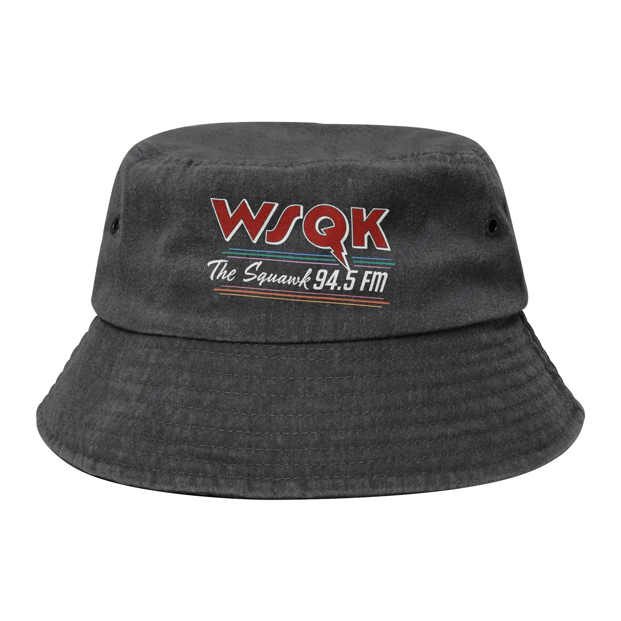 Unisex Bucket Hat WSQK The Squawk 94.5 FM Vocation Getaway Headwear Packable Sport Fishing Cap  Ispoti Cap Birthday Gift Idea