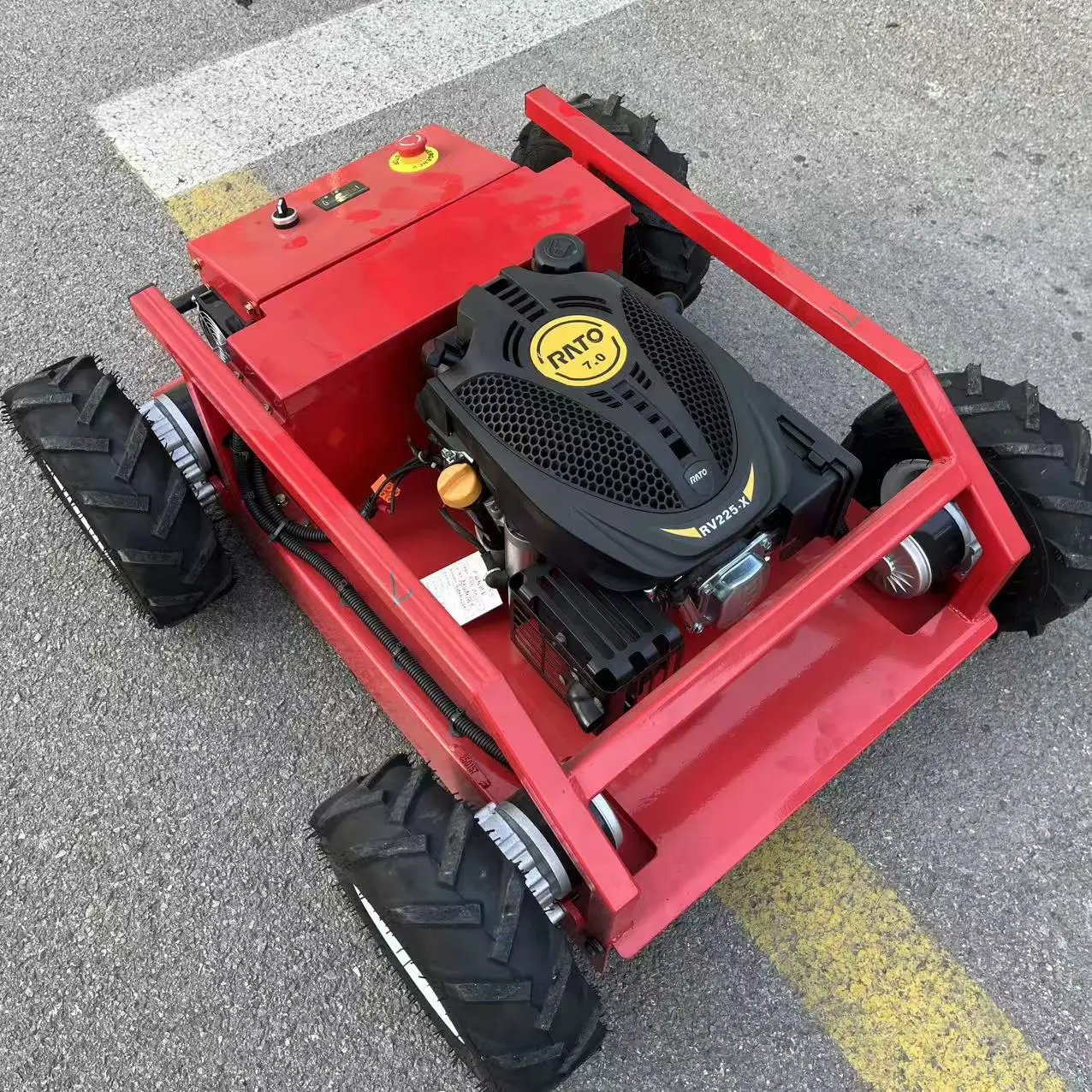 

Умная газонокосилка с нулевым поворотом, круиз-контроль, робот с дистанционным запуском, настраиваемое оборудование для ухода за газоном в саду, гибкое в использовании