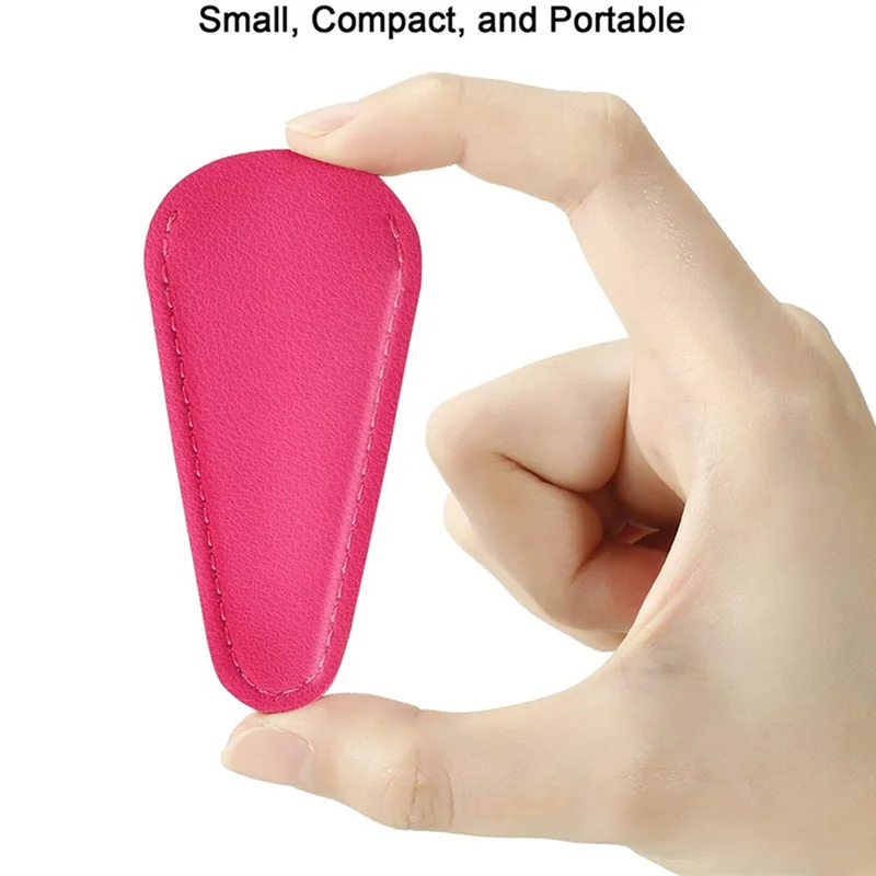 75STO-Scissors Sheath Safety Leather Scissors Cover Protector Sewing Scissor Sheath(6 Pcs Colorful)
