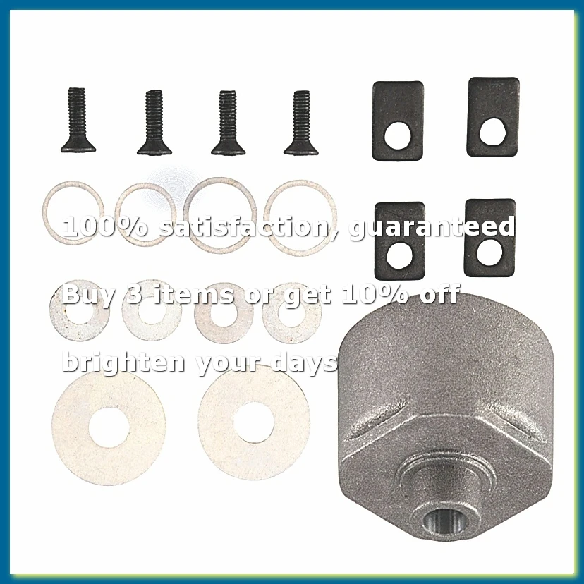 New Differential Gear Shells Kit Fit for 1/8 Racing XL FLUX Rovan TORLAND Brushless Truck Parts