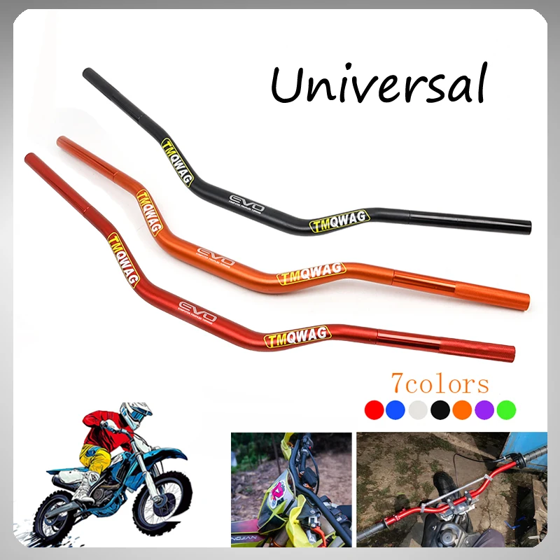

Motorcycle 1-1/8"28mm Fat Handle bar For KTM Honda CRF Suzuki Yamaha Kawasaki KLX ENDURO MX Motorcycles CNC Detachable Handlebar