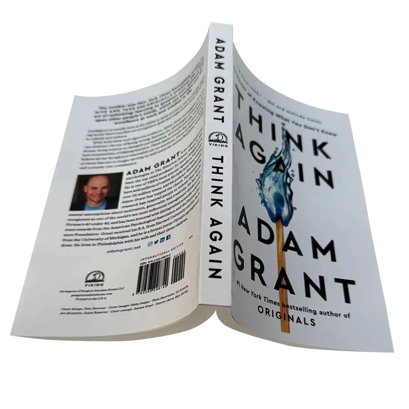 Rethinking: The Power of Knowing What You Don't Know "is A Bestselling English Book