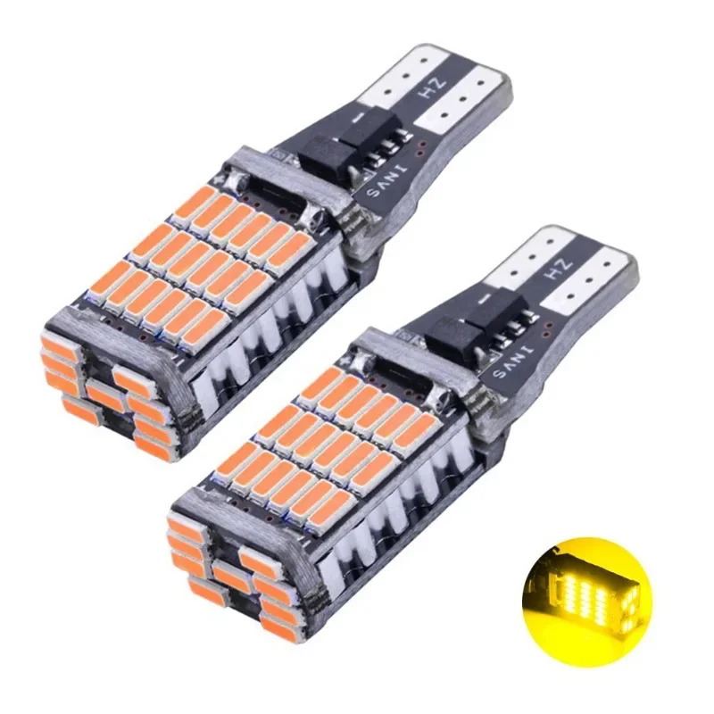 1PC T15 W16W 921 912 T16 902 LED Bulbs High Power 45pcs 4014SMD Super Bright 1200LM Replace For Car Reversing Light White