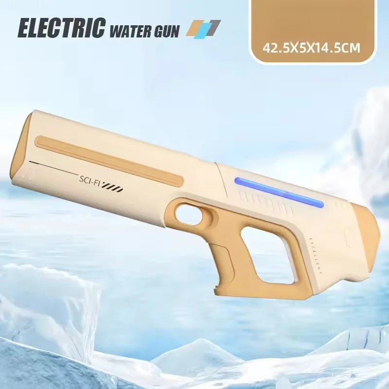 Automatisch Absorberen Water Hogedruk Elektrisch Waterpistool Speelgoed Voor Kinderen Zomer Buitenzwembad Vechtspellen Kinderen Waterpistool Cadeau