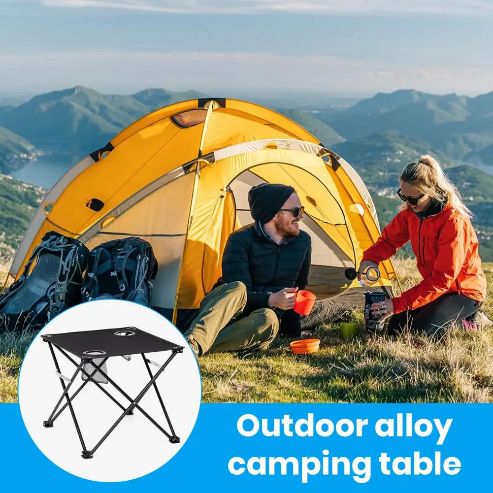 

Portable Outdoor Folding Table Lightweight Wilderness Table Tourism Wilderness Camping BBQ Cloth Table Fishing Tables