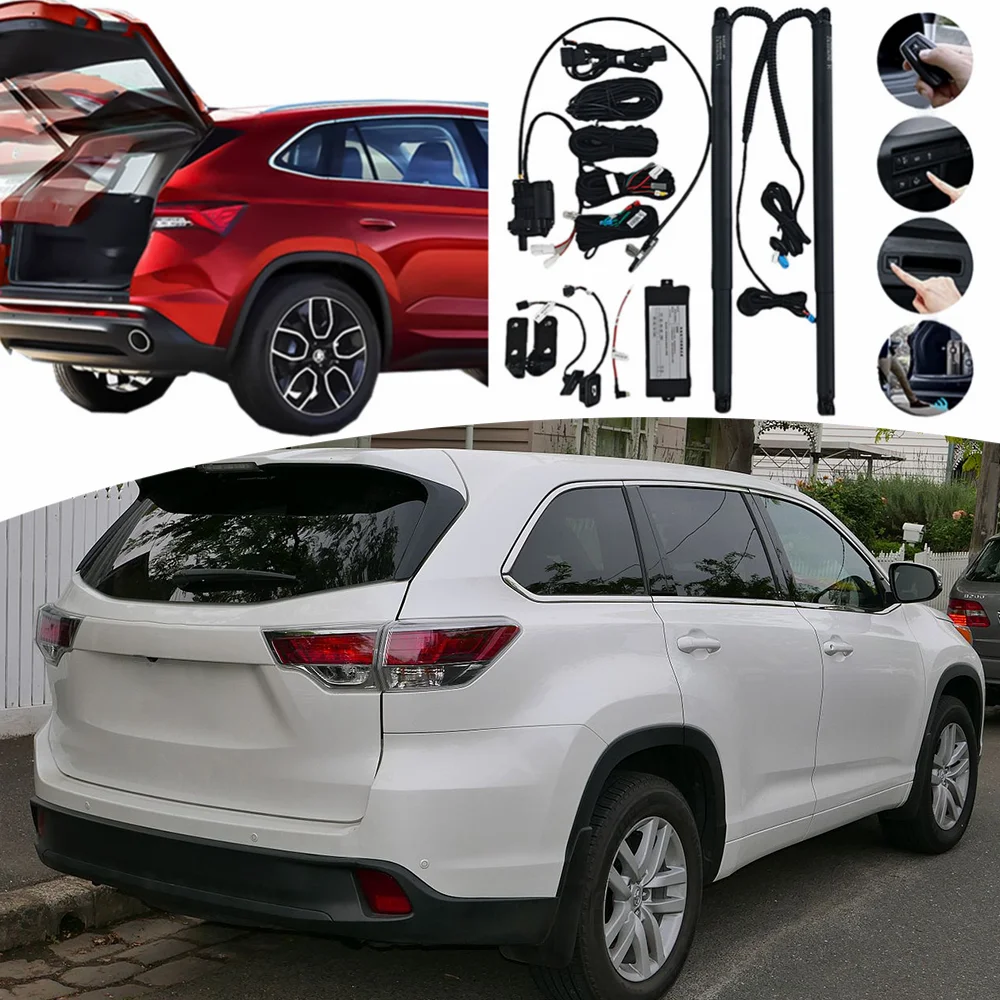 Fits for Toyota Highlander 2014-2019 Power Tailgate System Electric Liftgate Lift Support Remote Automatic Control Modified