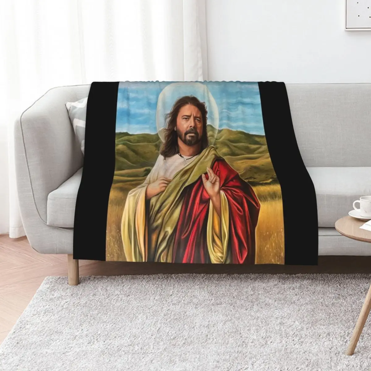 

The God World Throw Blanket cosplay anime Thermals For Travel sofa bed Hairy Blankets