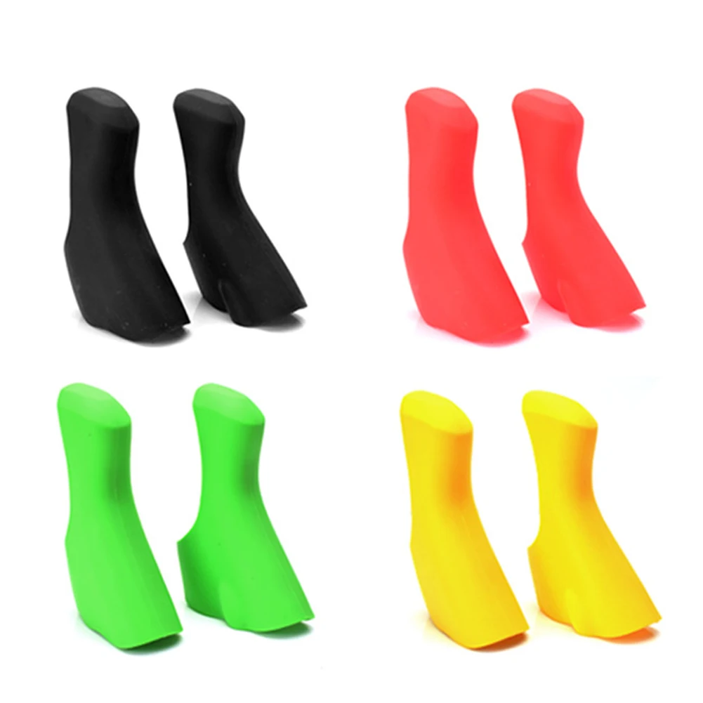 

Silicone Handshift Sleeve Bicycle Hand Shift Cover 4700/5800/6800 Transmission Cover For-Shimano Bike Brake Handle Protectors