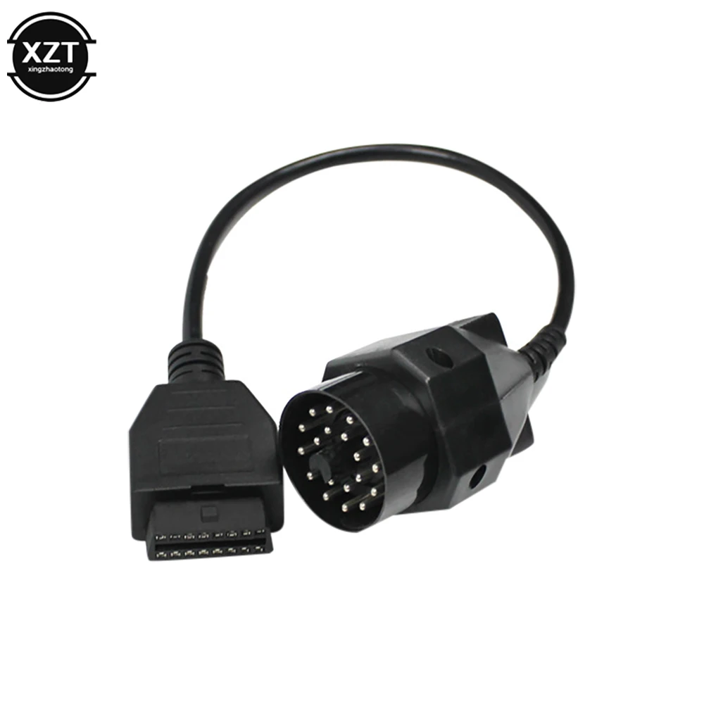 Obd obd ii adapter für bmw 20 pin zu obd2 16 pin buchse e36 e39 x5 z3 für bmw 20pin autozubehör stecker kabel