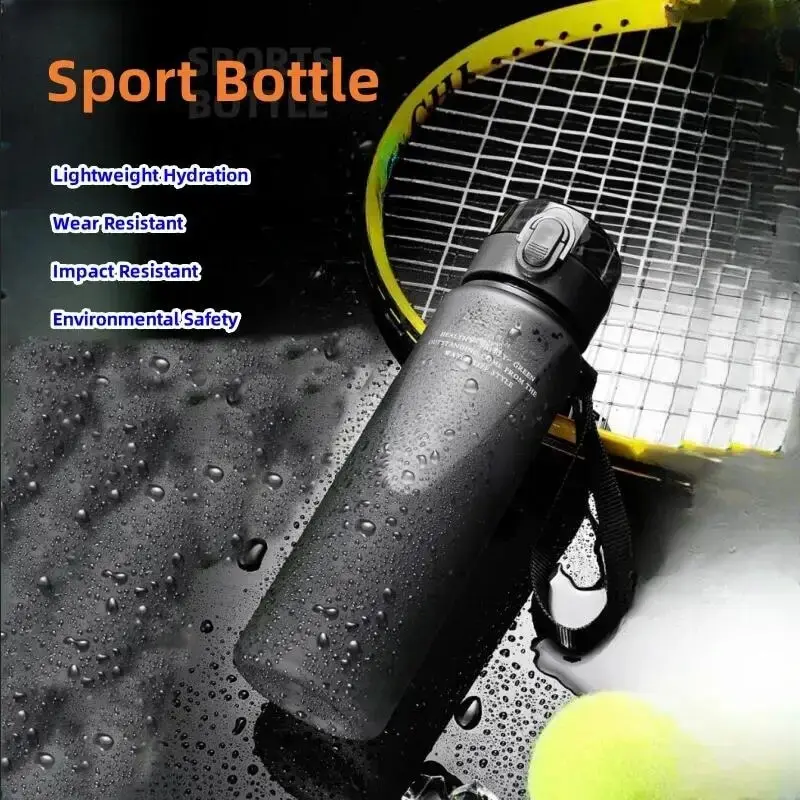 BPA Free Leak Proof Sports Water Bottle High Quality Tour Hiking Portable My Favorite Drink Bottles 560ML