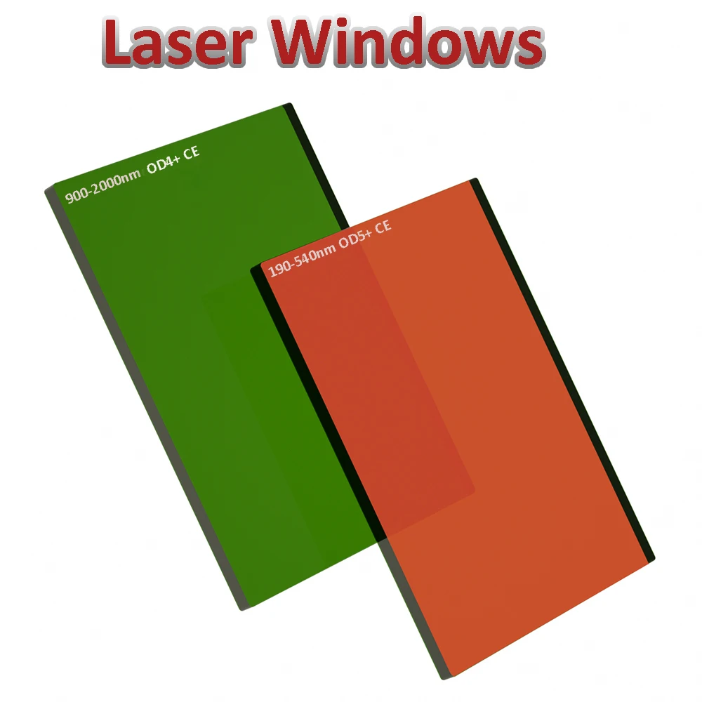 

Лазерные окна 532 1064 нм, безопасный защитный УФ-защитный экран, лазерное окно для промышленных лабораторных режущих станков, сварочных гравировальных машин