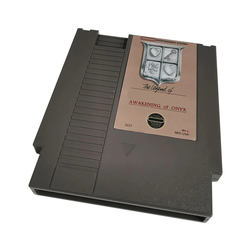 NES Rom Hack for The Legend of: Awakening of Onyx NES Game Cartridge For Single Card 72Pin 8Bit Retro Classic Game Console