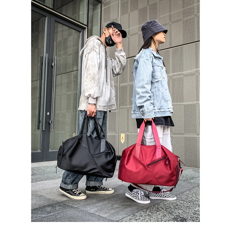 Tote Bag Oxford Handbag Large Capacity Autumn Winter Versatile Simple Style Travel Men Women