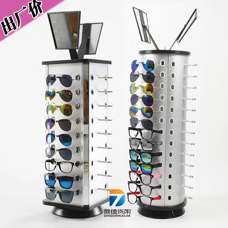 

Counter props glasses display rack rotatable round table rack boutique sunglasses glasses shelf