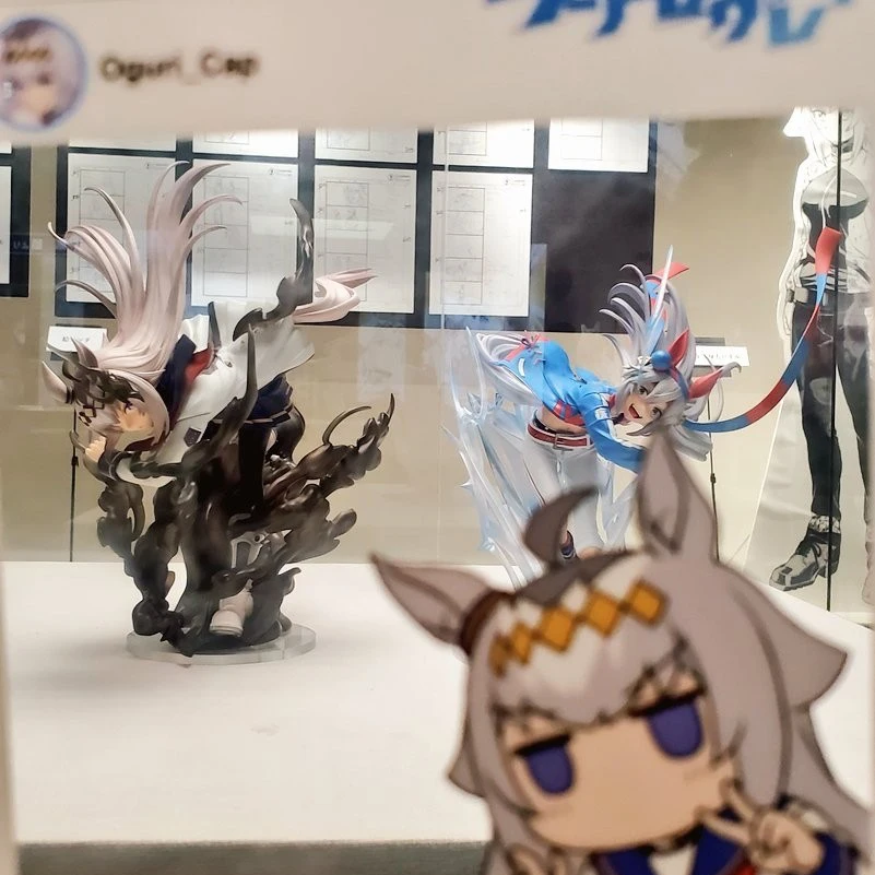 Original Bandai BANPRESTO Uma Musume Cinderella Grau Oguri Kappe Tamamo Kreuz Anime Figur Sammeln Modell Ornamente Spielzeug Geschenke