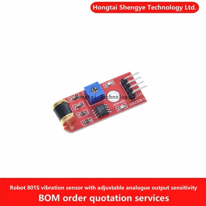 Robotics 801S Vibration Sensor Vibration Model Analogue Output Sensitivity Adjustable Module LM393 DC 3V-5V