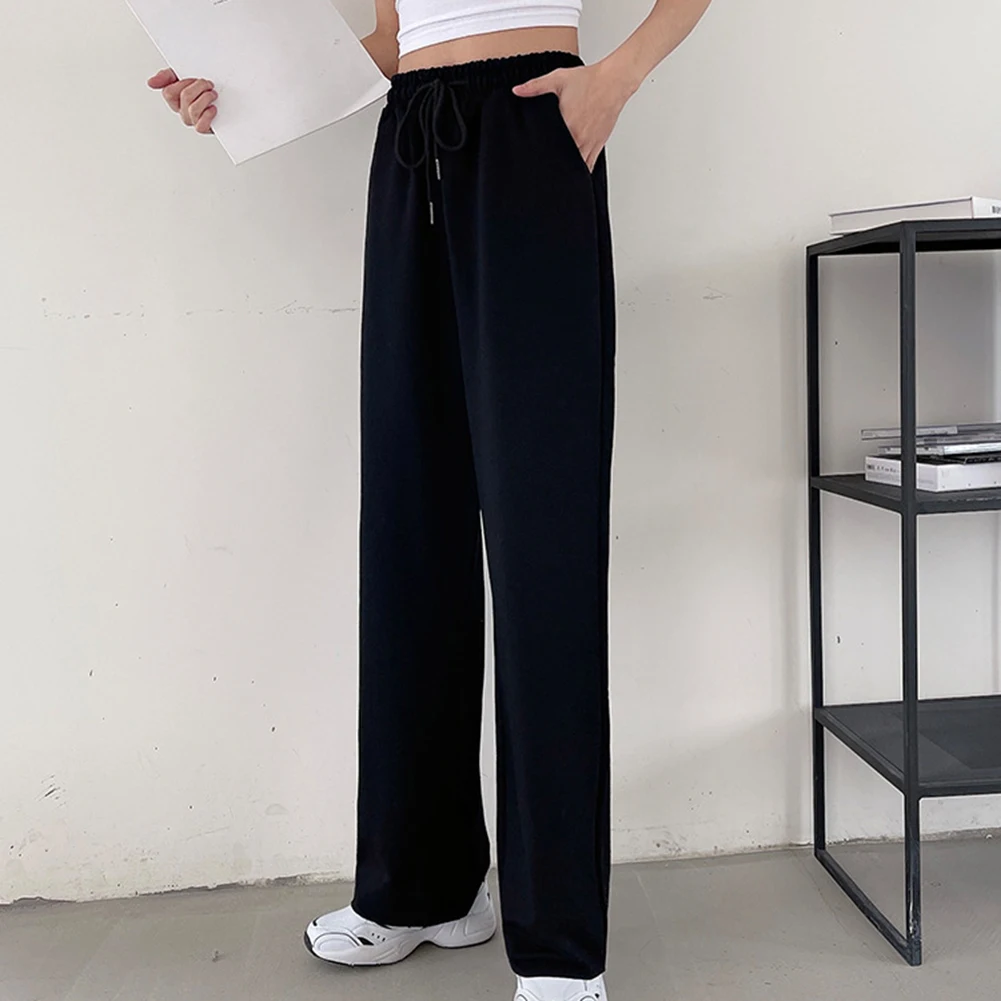 Sweatpants Pants Women High Waist Jogging S-2XL Polyester Spring And Summer Sweatpants Pants Stylish Brand New
