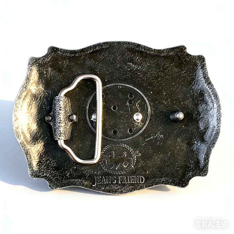 Western Cowboy Rodeo Horse Double Color Belt Buckle also Stock in US BK-WT129 Free Shipping