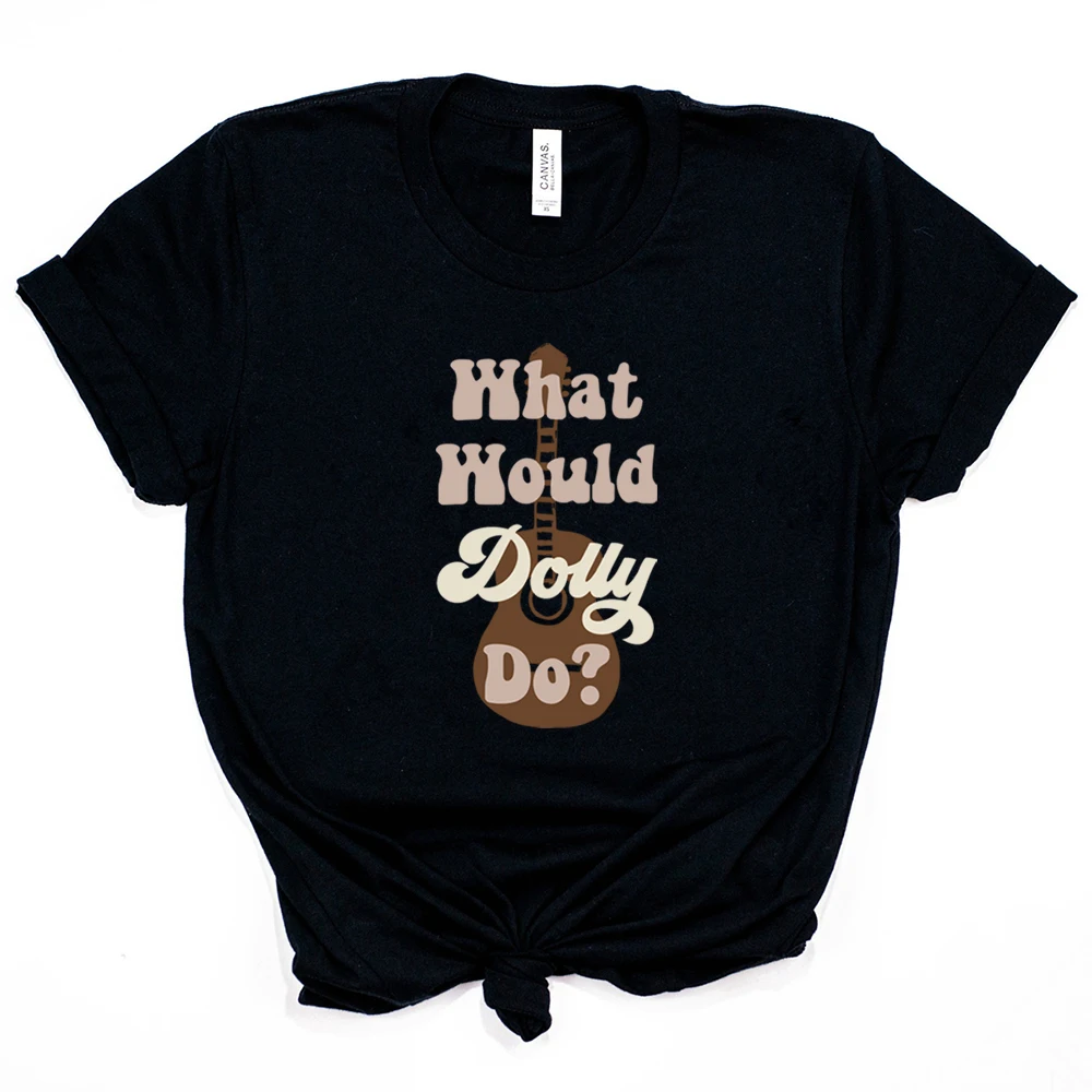 Vintage What Would Dolly Do Shirt Country Fan Tee Gift for Her Cowgirl Dolly T-Shirt Nashville Country Music Gift Tennessee Tee