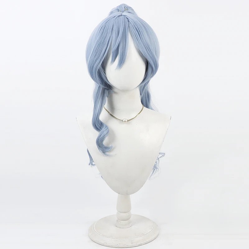 NIJISANJI Virtual YouTube Yano Kuromu Cos Cosplay Wig Halloween Carnival Party Prop Synthetic Hair Heat Resistant Fiber +Wig Cap