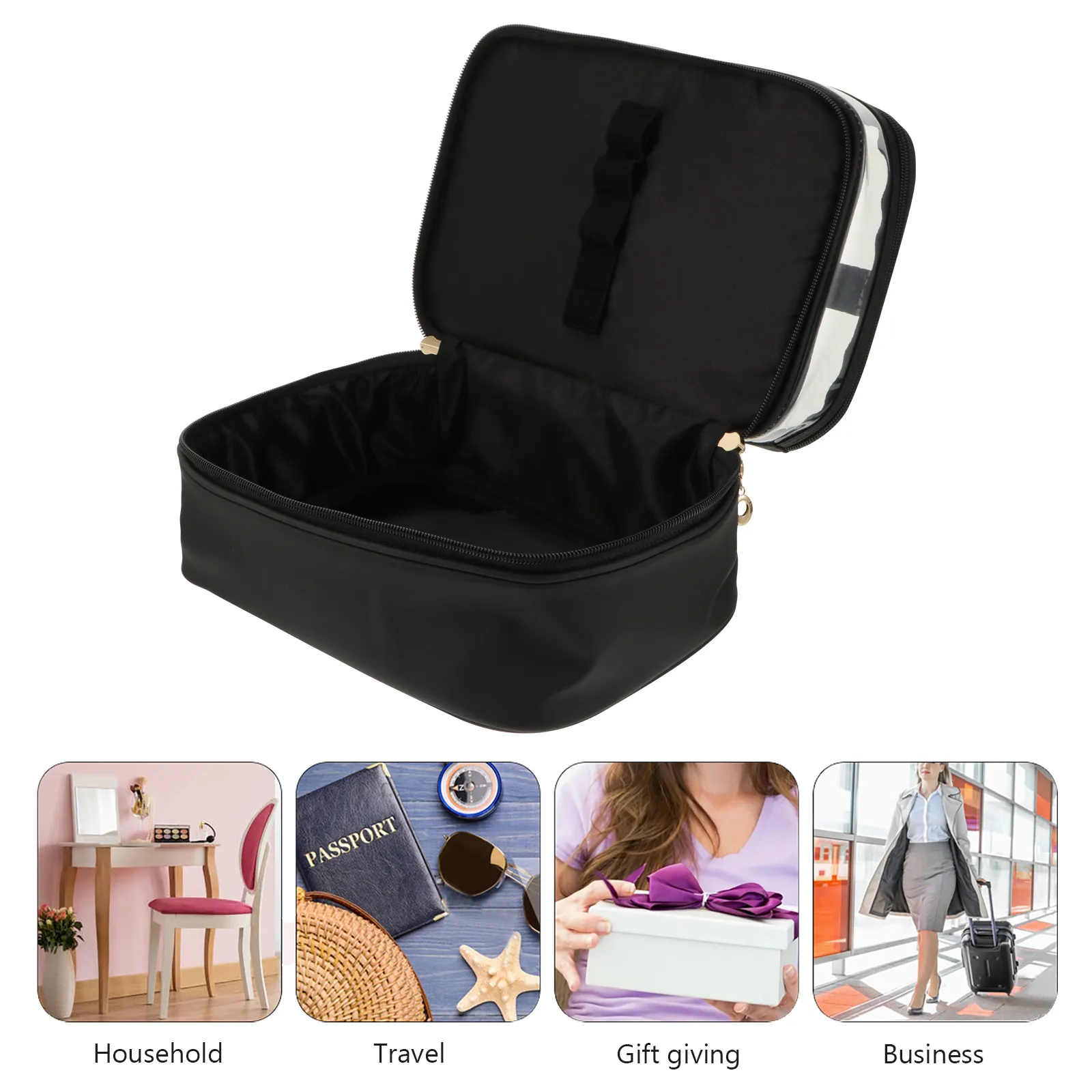 1pcs-lightweight-waterproof-bag-made-of-pu-plastic-double-layer-design-travel-makeup-bag-for-toiletries-brushes