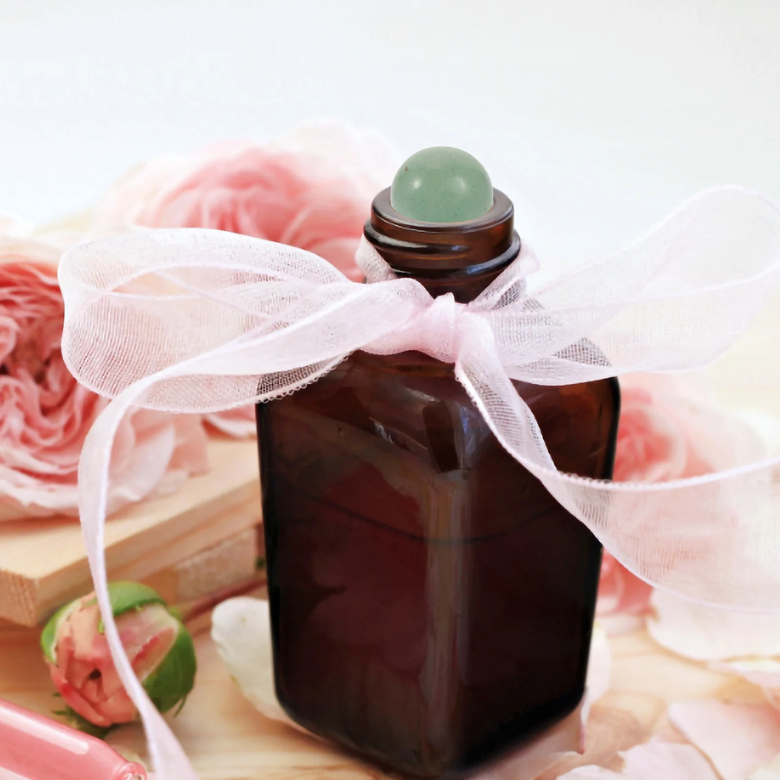 

50pcs Essential Oil No Hole Crystal Stone Undrilled Beads For Diy Jewelry Making Vase Filler Decorative Craft Supplies Liquid