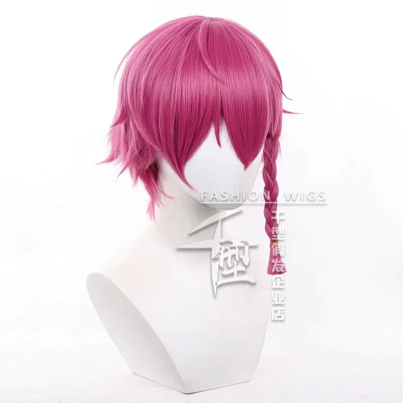 Ranze Kurona شعر مستعار تأثيري أنيمي Kurona Ranze جديد اللون الباروكات مع جديلة مقاومة للحرارة شعر مستعار للحفلات للمرأة