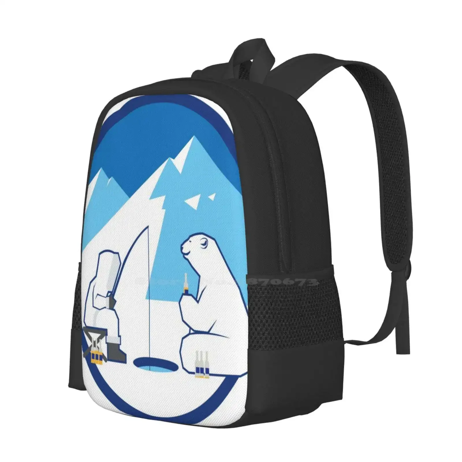 Iceholes حار بيع المدرسية على ظهره حقائب الموضة Bhl Fhl البيرة الدوري هوكي هوكي الجليد نيوزيلندا