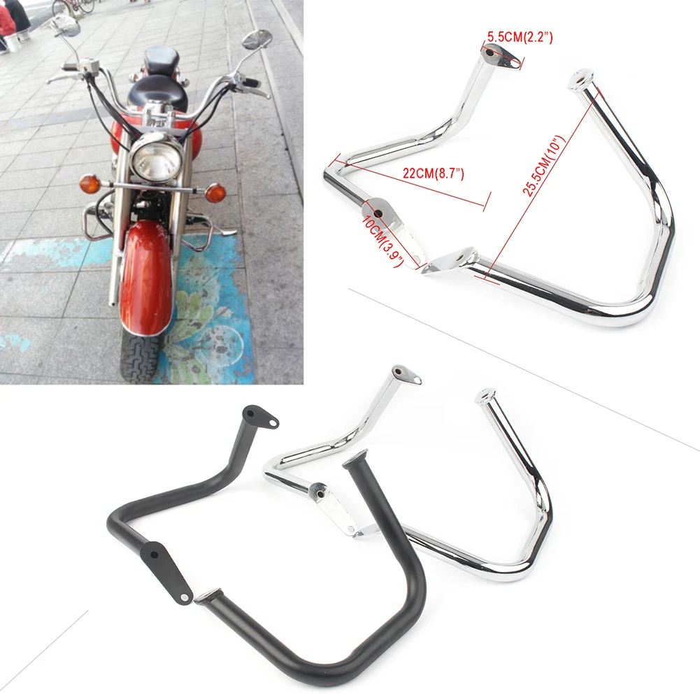 

Motorcycle Engine Guard Highway Crash Bar Protector for Yamaha Dragstar Vstar 400 650 Classic 1998-2016 & Custom 1997-2016