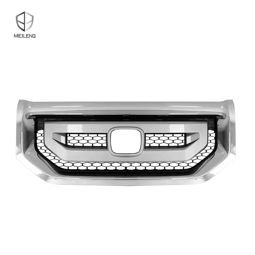 75100-SZA-A000-20 Silver Chrome Plastic Front Grille USA Spec For Honda Pilot 2009 2010 2011 2012, Anti-Corrosion Surface