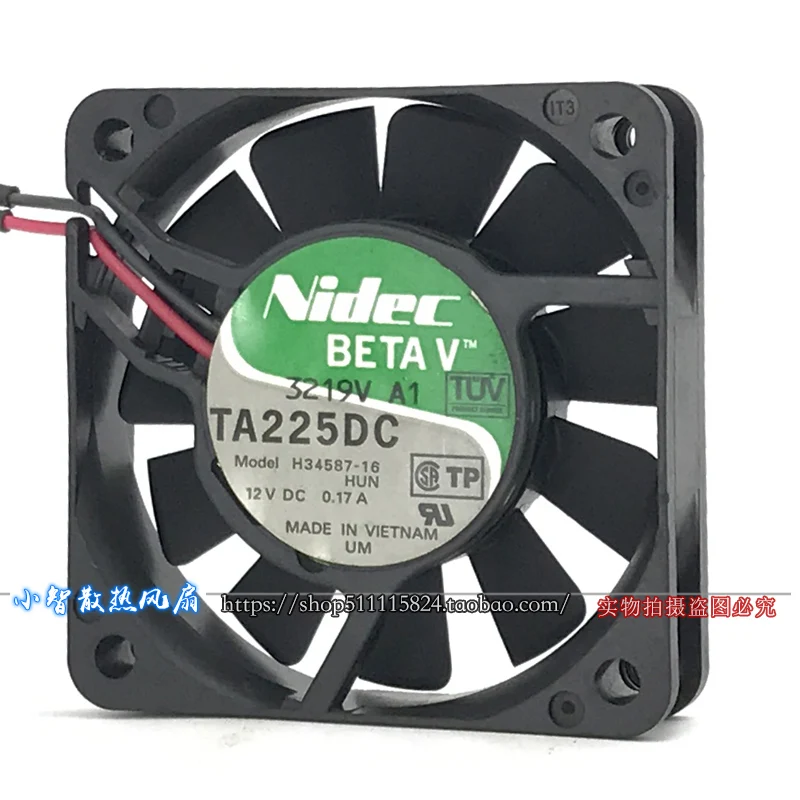 ORIGINAL H34587-16 TA225DC 12V 6015 60*60*15mm NEW COOLING FAN RADIATOR