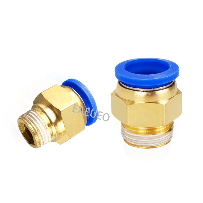 Pneumatic Air Connector Fitting PC/PCF/PL/PLF 4mm 6mm 8mm Thread 1/8\