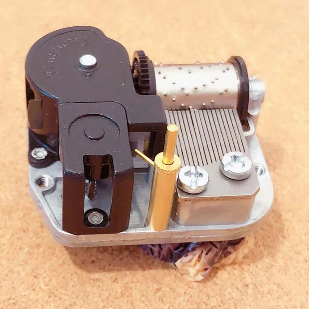 Music Box Mechanism With On/Off Stopper On TOP, DIY Gifts Unusual