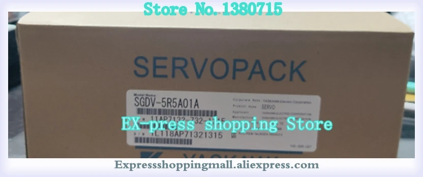 

New SGDV-5R5A01A 200V Servopack 3-Phase SGDV-5R5A01A002000