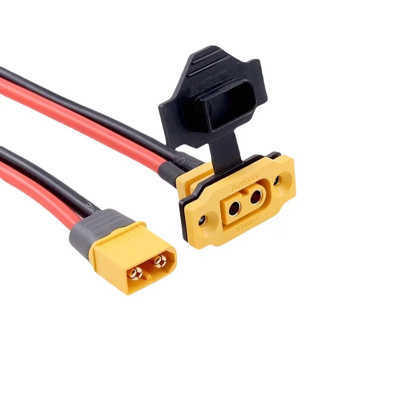 XT60E-F female model aircraft power can be fixed battery interface connector model motor electric adjustment XT60H plug