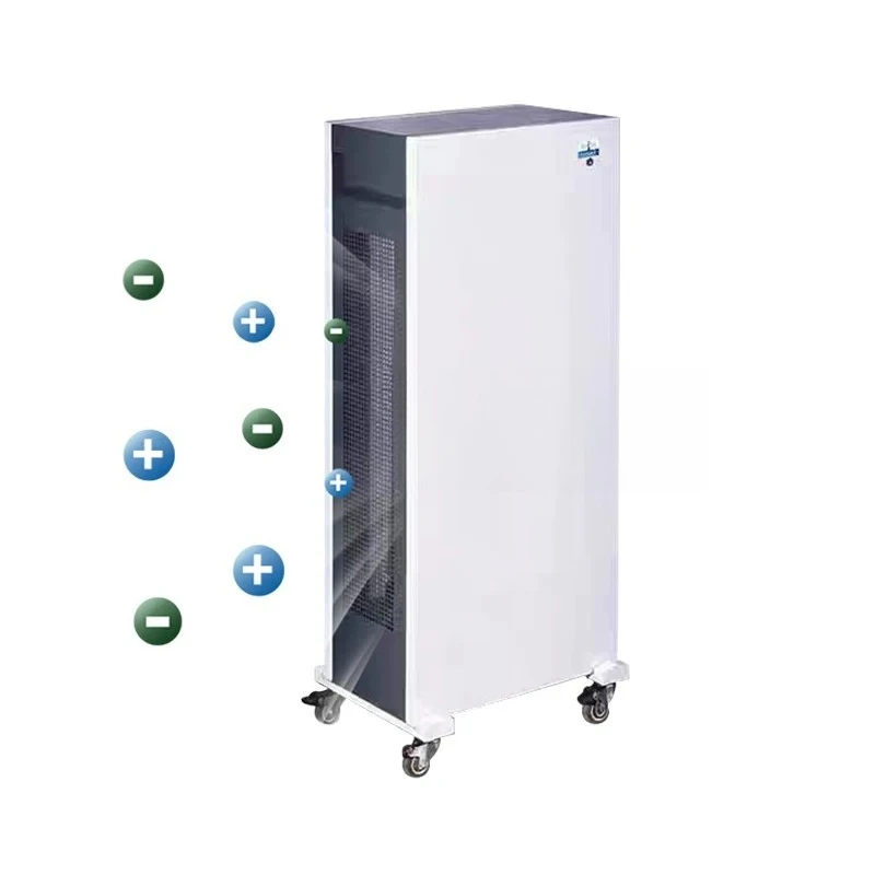 

Mobile commercial man-machine coexistence plasma air purification and disinfection machine