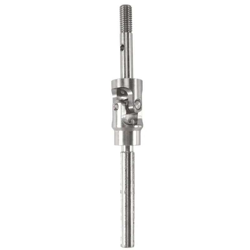 

ABJL-4Pcs Metal Stainless Steel Drive Shaft CVD For 1/10 Traxxas Slash Rustler Stampede VXL 4X4 4WD RC Car Upgrade Parts