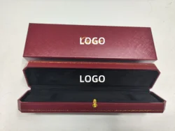 Luxury Octagonal Long Chain Box Classic Jewelry Cases Packaging For Necklace Display Retro Vlassic Design