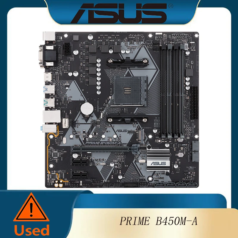 

Motherboard PRIME B450M-A ASUS AMD AM4 For RYZEN CPU