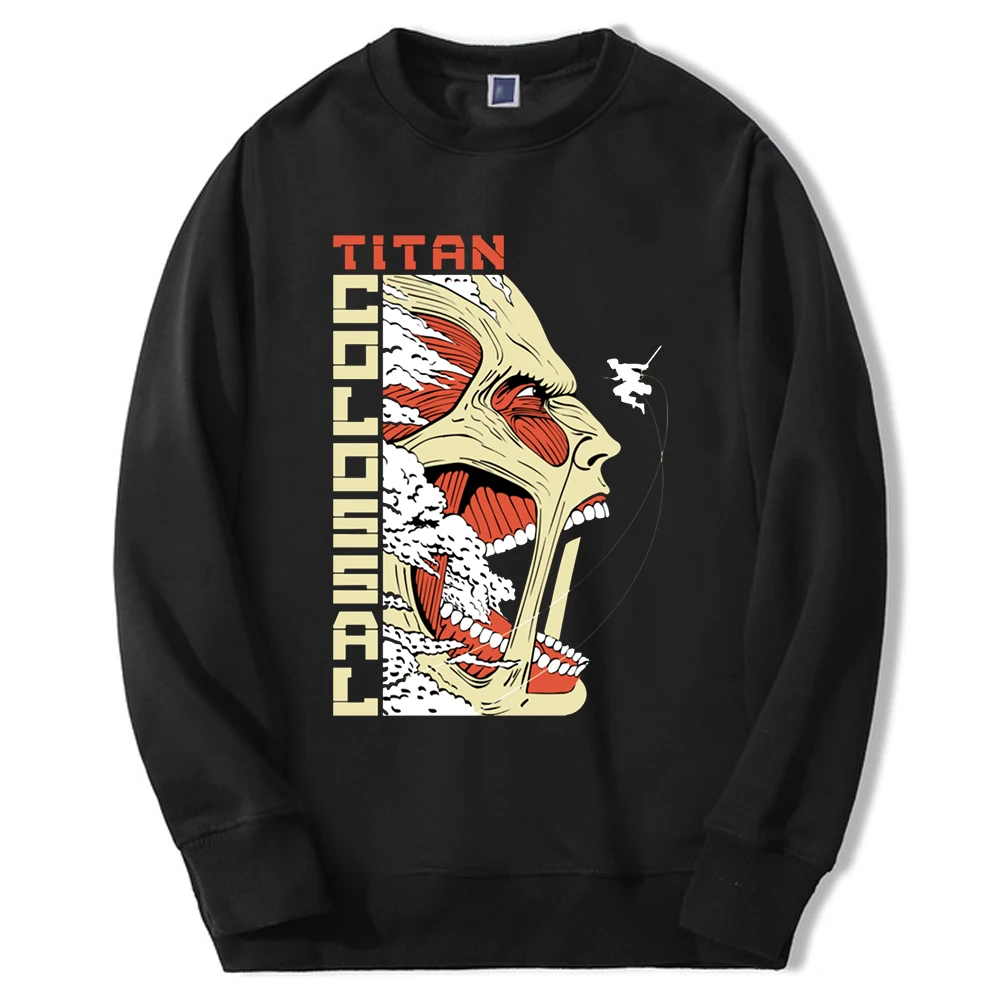 

Attack On Titan Japan Mangas Anime Crewneck Sweatshirts Men Levi Ackerman Hoodies Fashion New Fleece Tracksuit Clothes