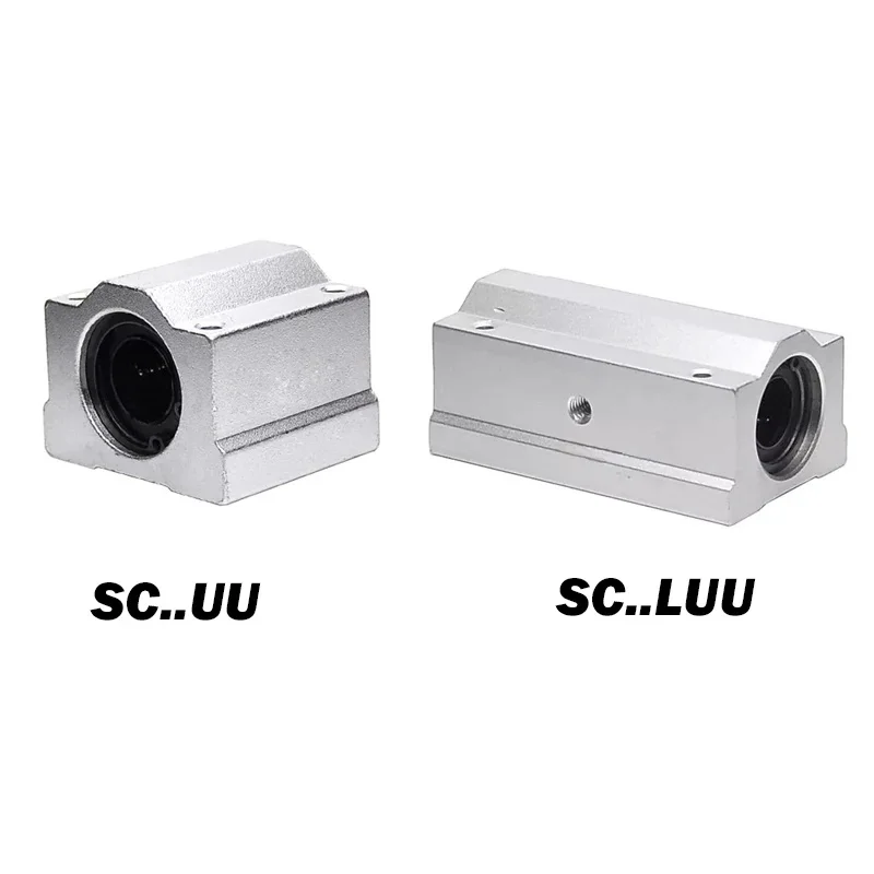 1Pcs Buchse Block Für Linear Guild Schiene Welle/Linear Kugellager Block CNC Router 3D drucker teile