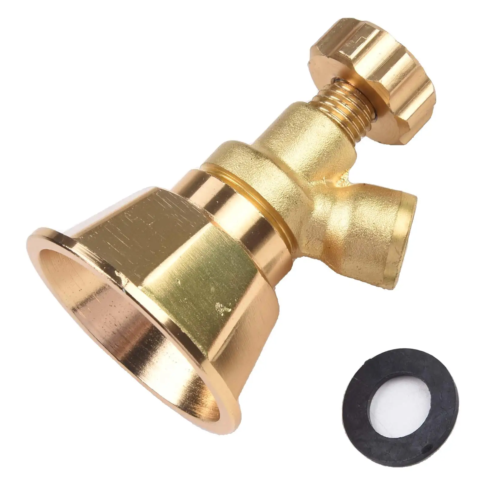 Agricultural Atomization Adjustable Sprayer Nozzle Aluminum Gold  Sprayer Nozzle 14*1.5mm Sprayer Garden Power Tool Parts