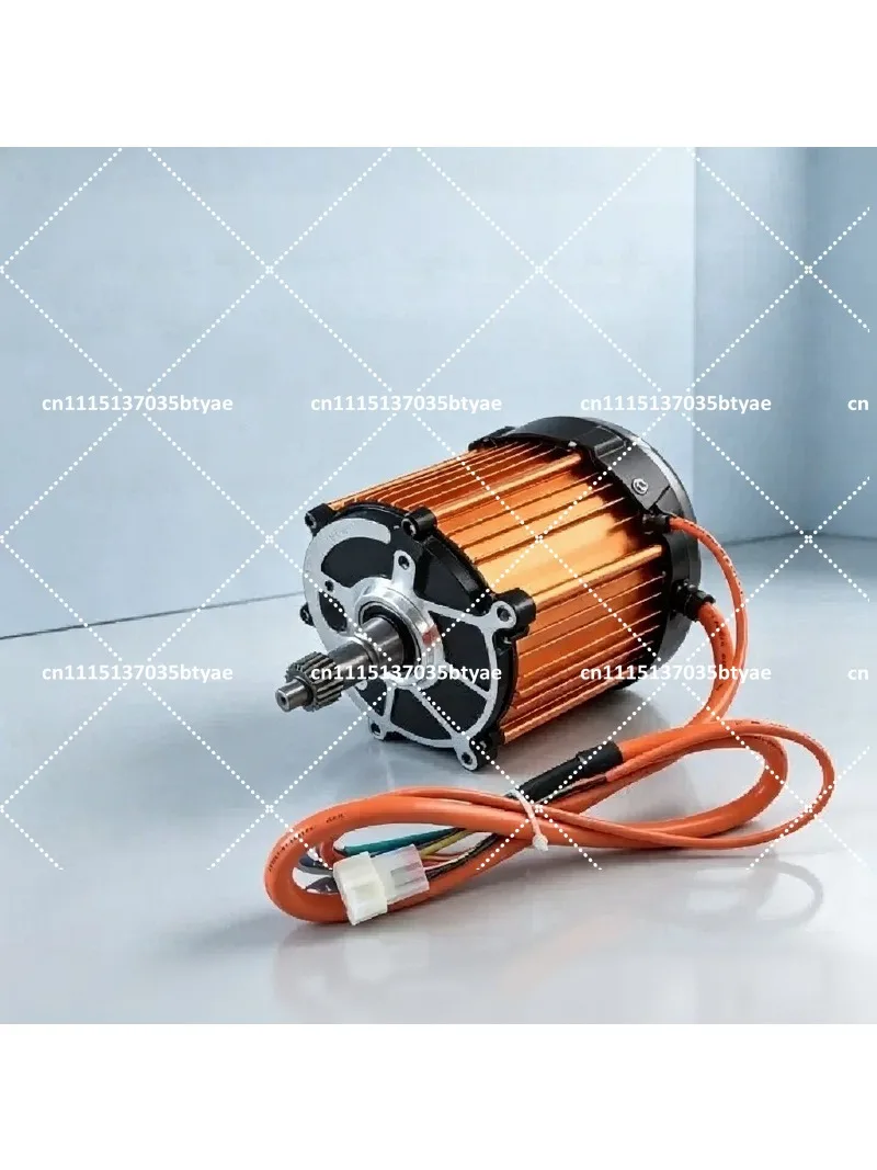 Permanent Magnet DC Brushless Motor for Electric Tricycle 48V 60V 72V 1500W Accessories