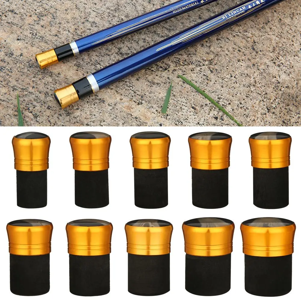 Lure Rod Front Plug Fishing Rod Handle Protective Case Fishing Rod Handle Cover Fishing Rod Fixed Ring Rod Front Protector