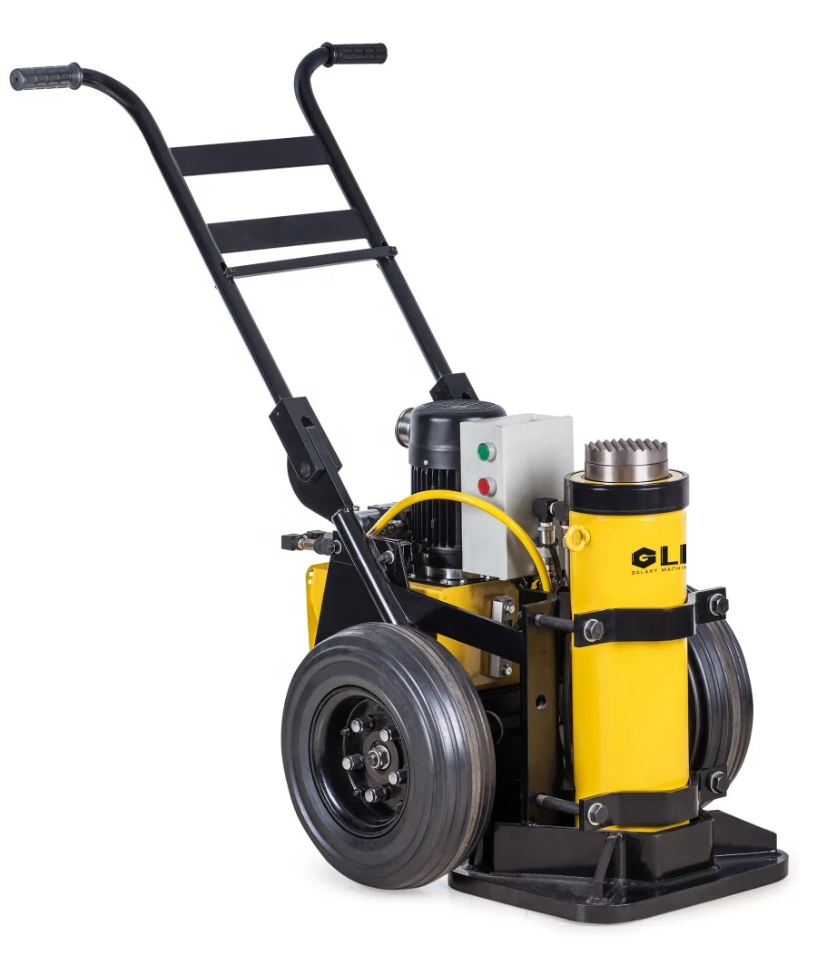 50 Ton Mobile Hydraulic Jack  Portable Lifting Jack with Pump Enerpac Wheeled Jacks AA